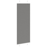 Roleta plisowana antracytowa 80x200 cm Szerokość tkaniny 79,4cm