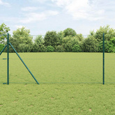 Ogrodzenie heksagonalne 1 x 10 m PVC zielony