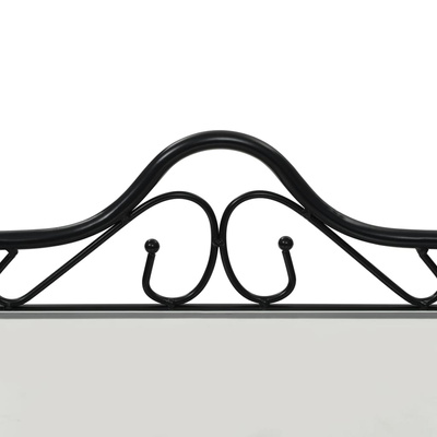 Stoliki nocne, 2 szt., stal i hartowane szkło, 45x30,5x60 cm