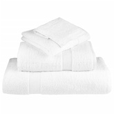Ręczniki premium, SOLUND, 4 szt., białe, 100x150 cm, 600 g/m?