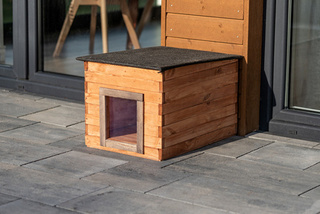 Buda dla kota małego psa cała ocieplana wysyłka w całości Produkt Polski B1