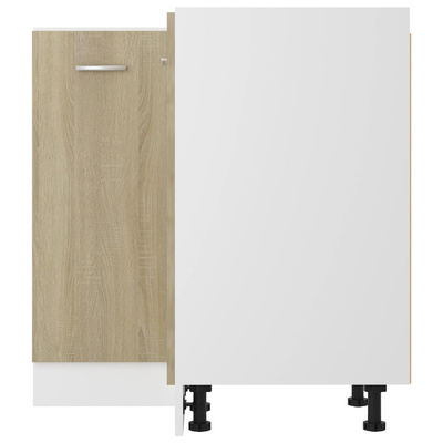 Szafka narożna, "Lyon", dąb sonoma, 75,5x75,5x81,5 cm