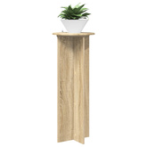 Stojak na rośliny 2 pcs dąb Sonoma ?40 x 100 cm