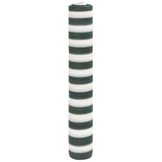 Siatka cieniująca, zielono-biała, 1,8x10 m, HDPE, 195 g/m?
