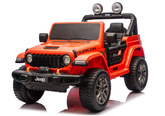 Pojazd Na Akumulator Jeep Rubicon 4x4 DK-JWR556 4x200W 24V Pomarańczowy