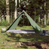 vidaXL Namiot rodzinny tipi, 8-osobowy, zielony, wodoszczelny model standard
