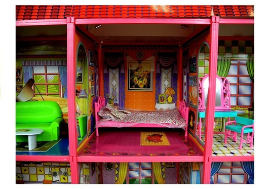 Domek dla Lalek Ogromna Willa z Meblami