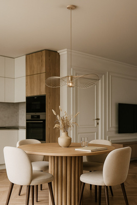 Lampa wisząca KP-21 MINI BEŻ z serii KAPELUSZ