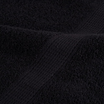 Ręczniki premium SOLUND, 4 szt., czarne, 70x140 cm, 600 g/cm?