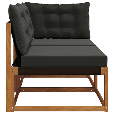 7 szt. Modułowa sofa na zewnątrz Lite Drewno Akacji Naturalny