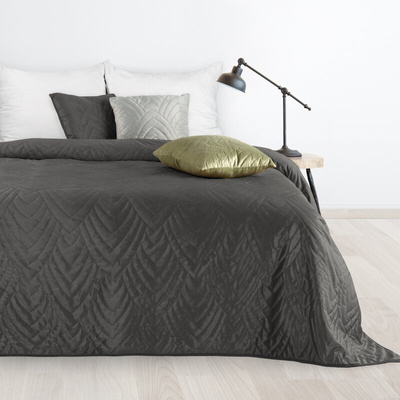 Narzuta Luiz grafitowa 200x220