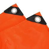 Plandeka 650g / m² pomarańczowy 1,5 x 6 m Płótno z powłoką PVC