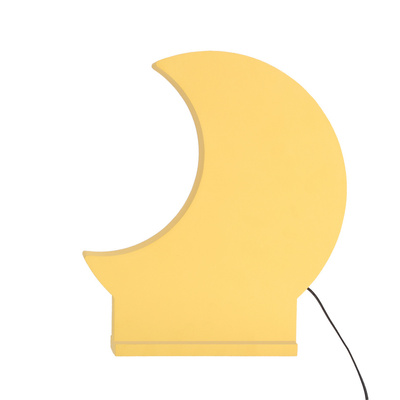 moon lampa stołowa dla dziecka led iq kids złoty
