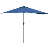 Parasolka ogrodowa 294 x 150 x 224 cm Poliester i Stal