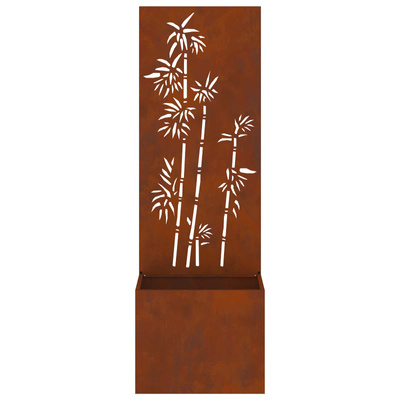 Ekran zapewniający prywatność w ogrodzie Rdzawy 50 x 150 cm