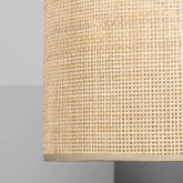Lampa Wisząca z Rattanu Boho Abruzzo Ludovica 40cm E27