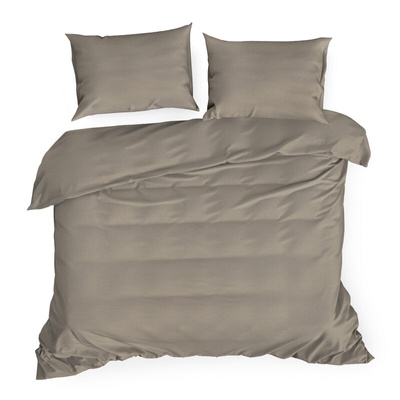 Pościel Kawa jasnobrązowa 220x200