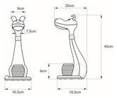 Lampka biurkowa K-BL1607 BIAŁY z serii PIESEK
