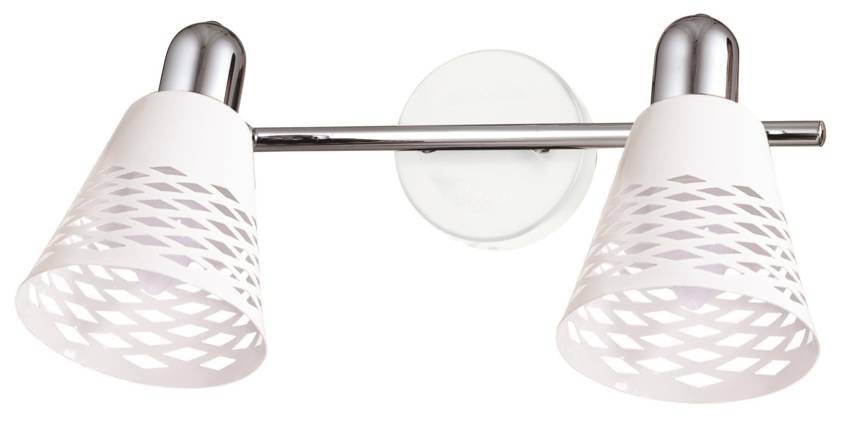 Lampa kinkiet 2x40W E14 Discovery 92-62161 biały