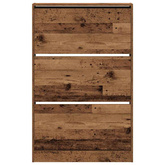 Szafka na buty z półką Stare drewno 80 x 21 x 125,5 cm