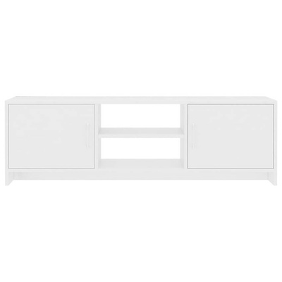 vidaXL Szafka pod TV, biała, 120x30x37,5 cm, materiał drewnopochodny