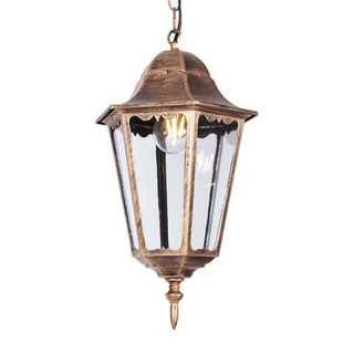 ogrodowa wisząca K-5006H CZARNY/ZŁOTY z serii LOZANA Lampa