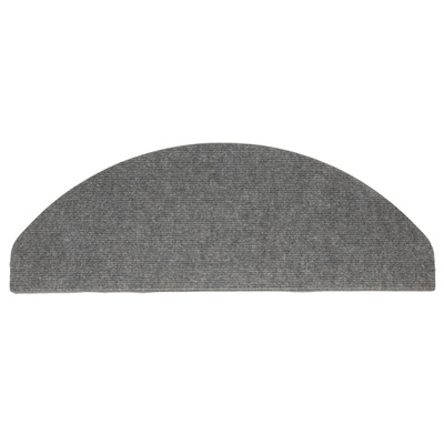 Samoprzylepne nakładki na schody, 15 szt., 65x22,5x3,5cm szare