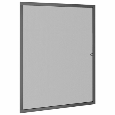 Siatka przeciw insektom do okien Antracyt 120 x 140 cm