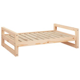 vidaXL Legowisko dla psa, 95,5x65,5x28 cm, lite drewno sosnowe