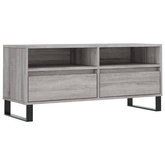 vidaXL Szafka pod TV, szary dąb sonoma, 100x34,5x44,5 cm