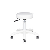 Taboret kosmetyczny AM-303-2 biały 134992