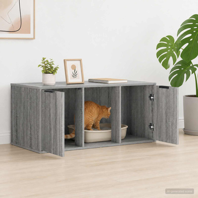Meble dla kota Szary Sonoma 100 x 49 x 45 cm