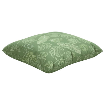 Poduszki rozrzucone Liść 4 pcs Wzór liścia 60 x 60 cm