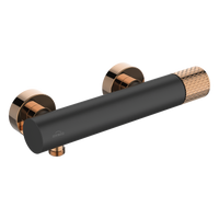 BATERIA NATRYSKOWA MOONLIGHT INVENA TREND CZARNA / ROSE GOLD