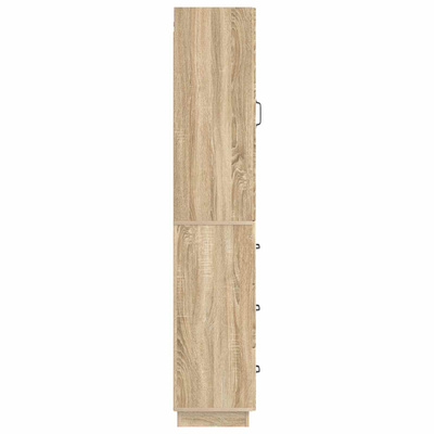 Zestaw szafek 2 szt. 33 x 34,5 x 87 cm Drewno inżynieryjne