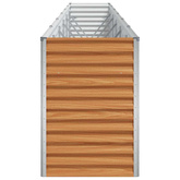 Podniesiona rabata ogrodowa 582 x 50 x 68 cm Stal Galwanizowana