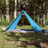 vidaXL Namiot rodzinny tipi, 8-os., niebieski, wodoszczelny model standard