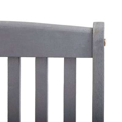 vidaXL Składane krzesła ogrodowe, 4 szt., poduszki, drewno akacjowe