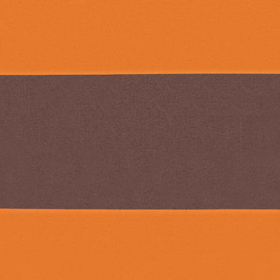 Ekran balkonowy Pomarańczowy i brązowy 110 x 300 cm