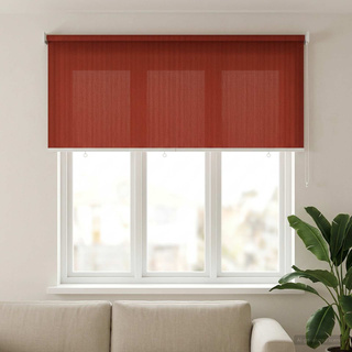 Roleta zewnętrzna 90% blokada UV Terakota 200 x 140 cm HDPE