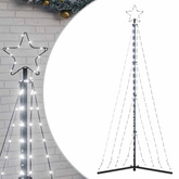 Choinka LED 339 LED Zimna biel 187 cm