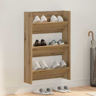 Szafka na buty 60 x 18 x 90 cm Materiał drewnopochodny
