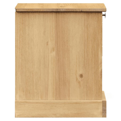 Szafka nocna VIGO, 42x35x42 cm, lite drewno sosnowe