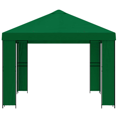 Altana 4 × 3 m zielony Poliester i Stal 190 gsm