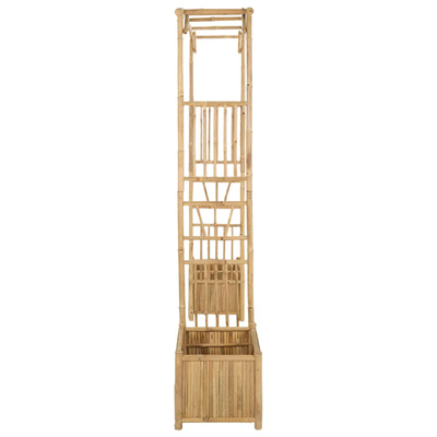 Łuk Ogrodowy Naturalny 177 x 40 x 205 cm Bambus