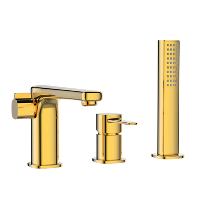 BATERIA WANNOWA 3 OTWOROWA GLAMOUR INVENA TREND ZŁOTA