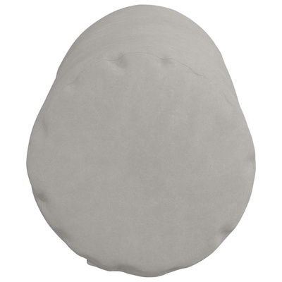 Poduszki Wałkowe 2 pcs Jasnoszary ? 15 x 40 cm