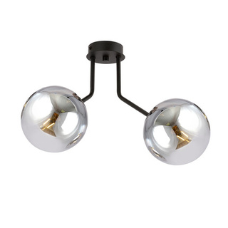 Lampa sufitowa  NOVA 2 BLACK/GRAFIT