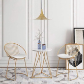 Lampa Wisząca Skandynawska Złota E14 Abruzzo Oslo