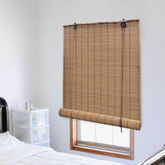 vidaXL Roleta bambusowa, 100 x 220 cm, brązowa